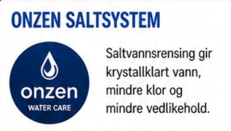 Onzen saltvannsrensing (Tilleggsopsjon core serien)